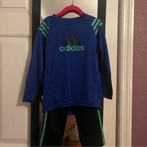 Adidas Long sleeve dri-fit track set